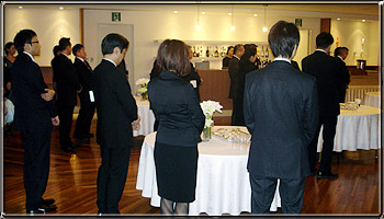 ご来賓の挨拶は大塚製薬（株）の神戸支店長・瀧本さんにお願いしました。